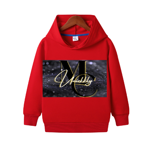 Uniekkly Me Bling It Kids Pullover Hoodie