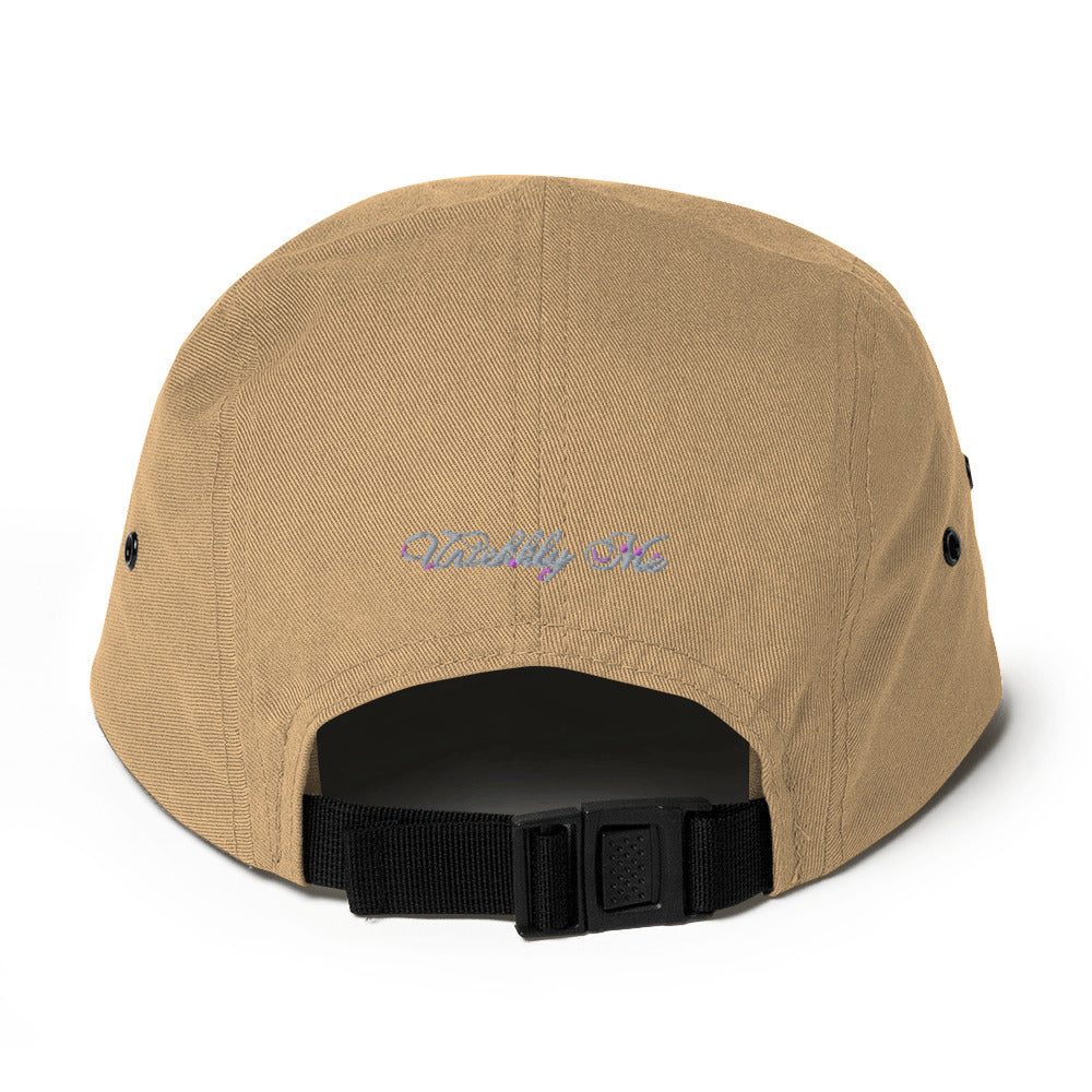 Uniekkly Me Elite Five Panel Cap (Gry/Wht lettering)
