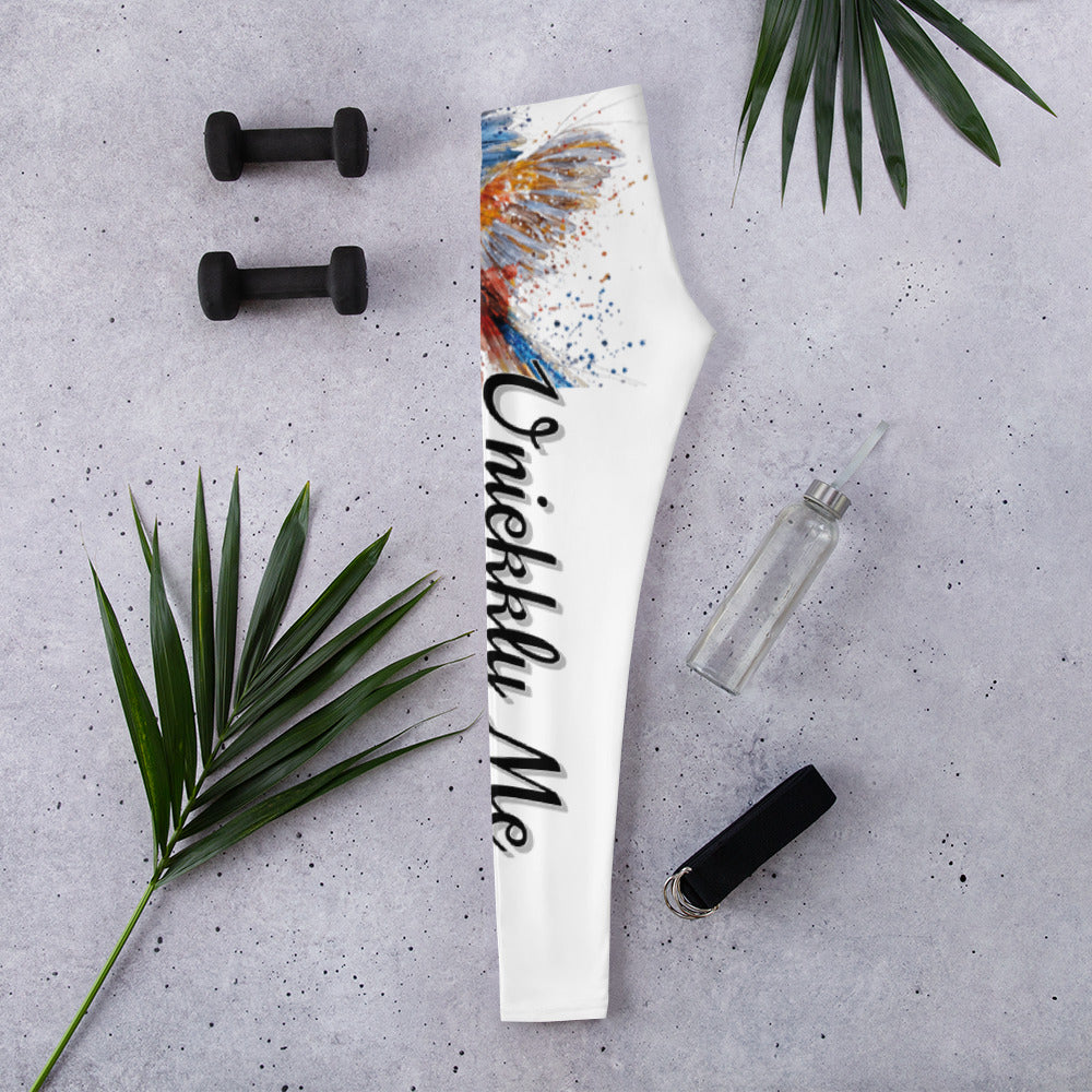 Uniekkly Me Freedom Leggings - White
