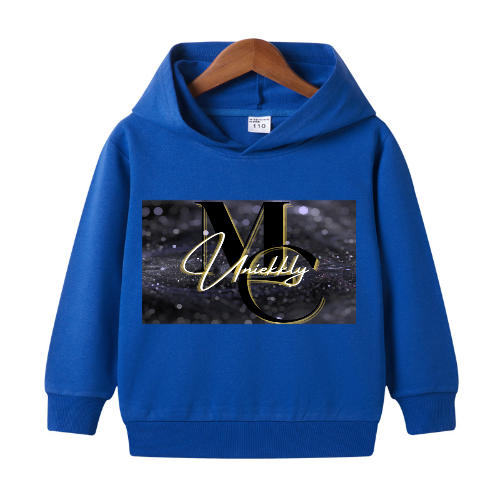 Uniekkly Me Bling It Kids Pullover Hoodie