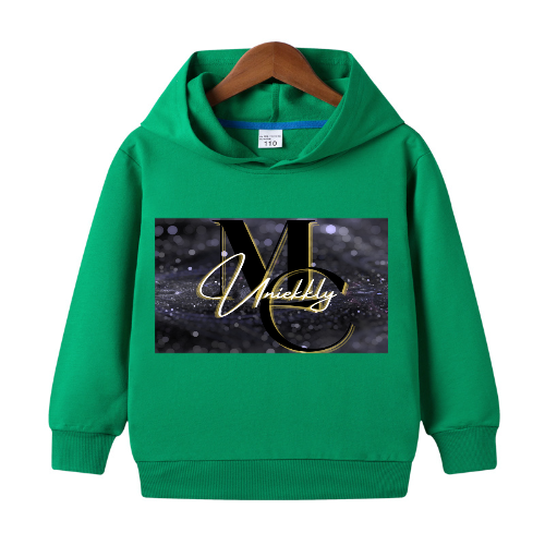 Uniekkly Me Bling It Kids Pullover Hoodie
