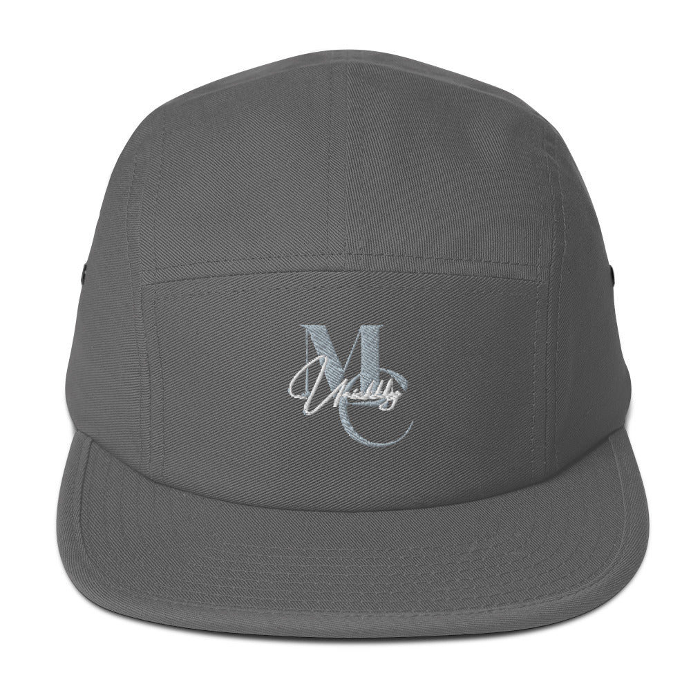 Uniekkly Me Elite Five Panel Cap (Gry/Wht lettering)