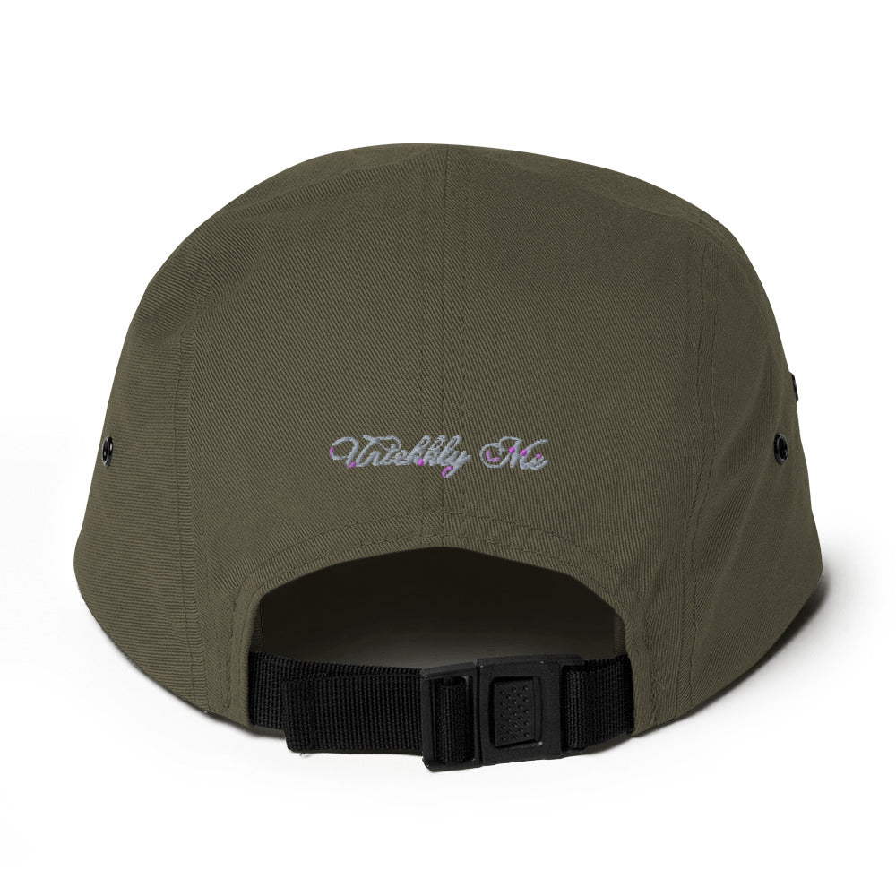 Uniekkly Me Elite Five Panel Cap (Gry/Wht lettering)