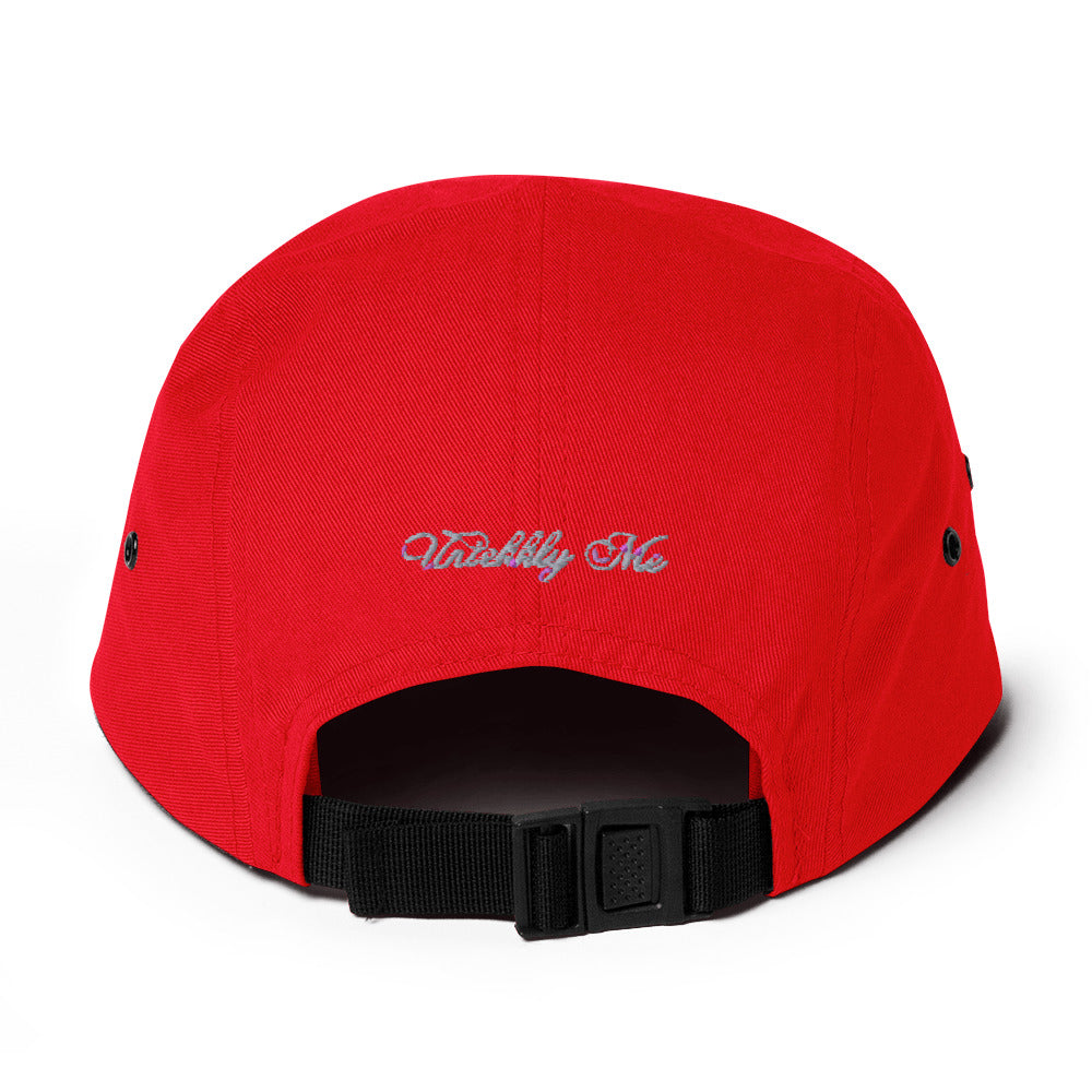 Uniekkly Me Elite Five Panel Cap (Gry/Wht lettering)