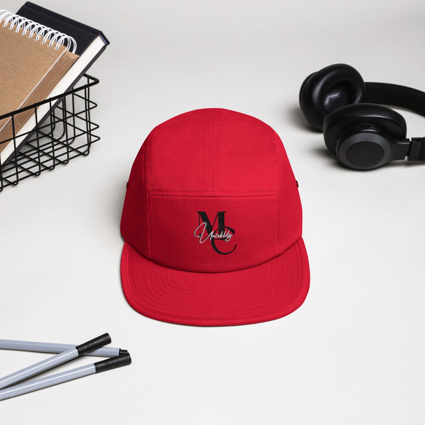 Uniekkly Me Elite Five Panel Cap (Blk/Wht)