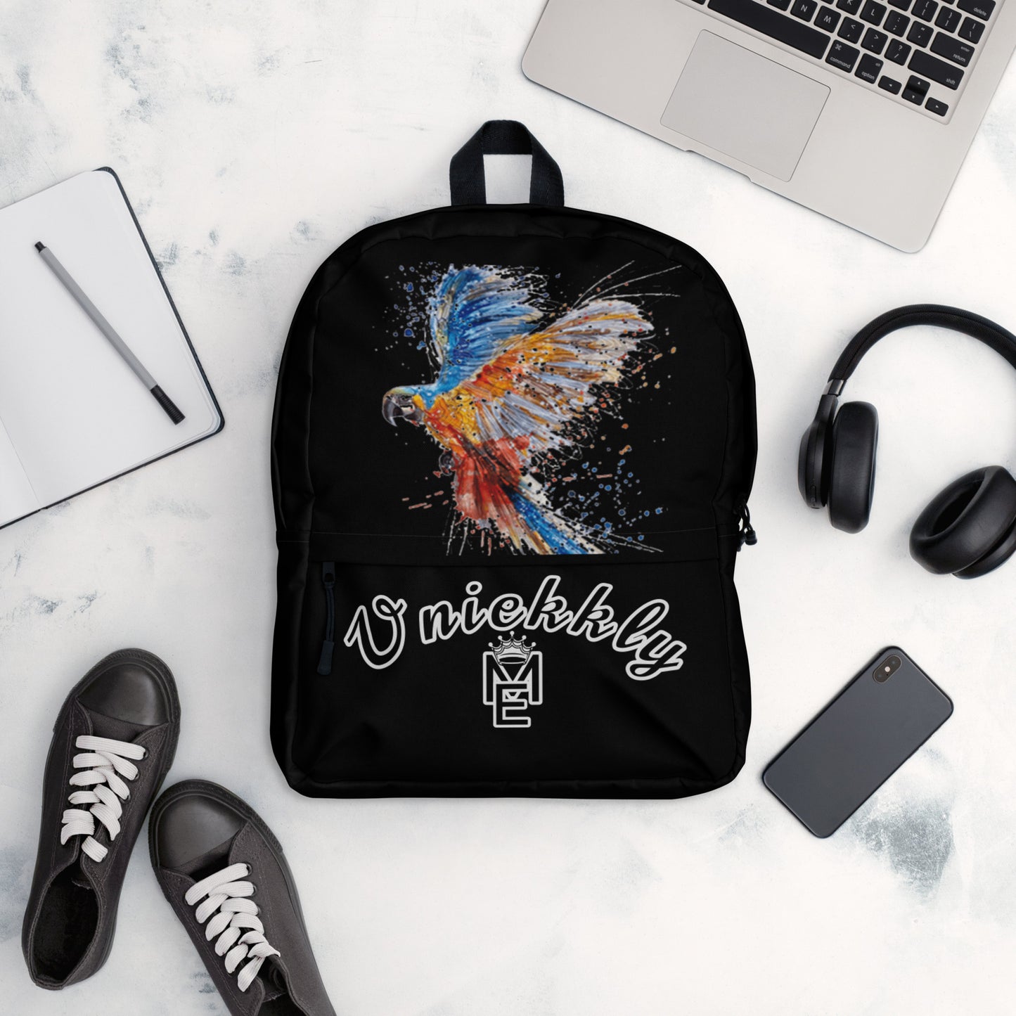 Uniekkly Me Freedom Backpack Black