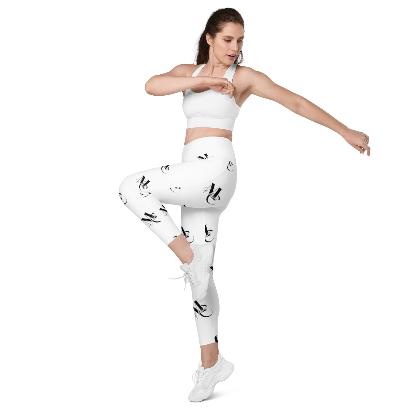 Uniekkly Me Eliite Sports Leggings Crossover (w/pockets)