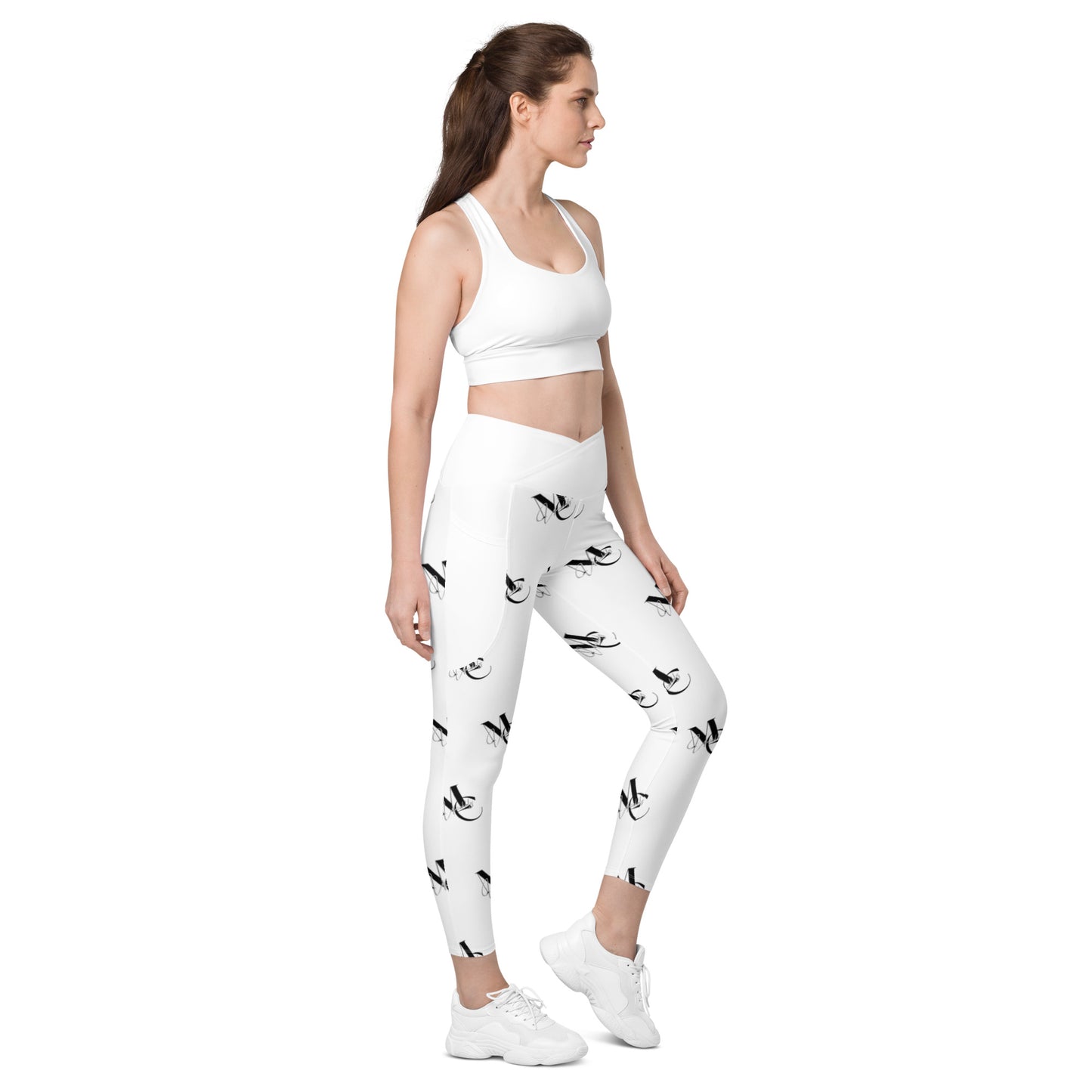 Uniekkly Me Eliite Sports Leggings Crossover (w/pockets)