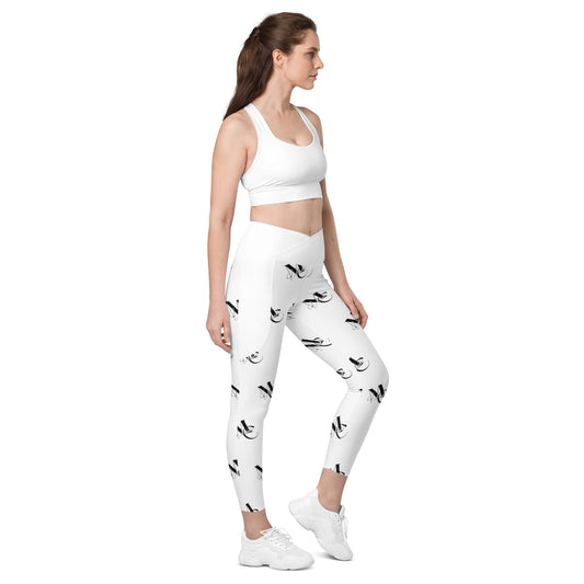 Uniekkly Me Eliite Sports Leggings Crossover (w/pockets)
