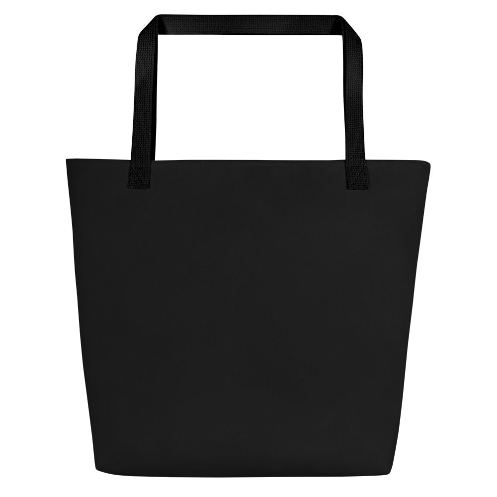 Uniekkly Me Freedom Large Tote Bag - Black