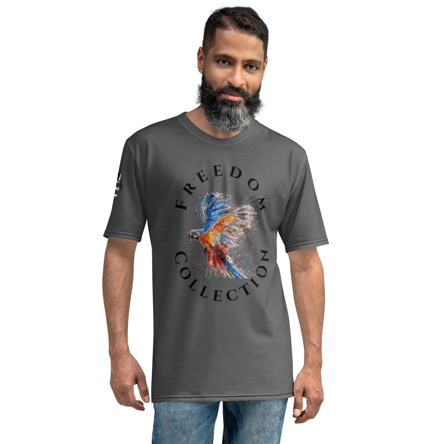 Uniekkly Me Freedom Men's t-shirt - Gray