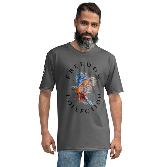 Uniekkly Me Freedom Men's t-shirt - Gray