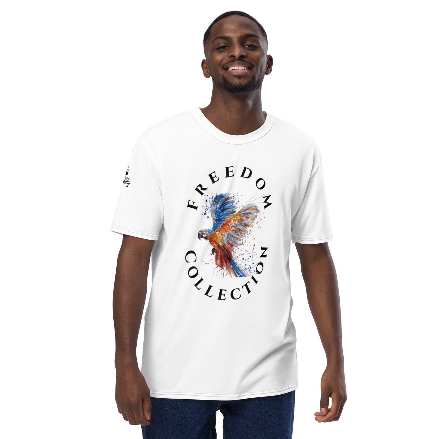 Uniekkly Me Freedom Men's t-shirt - White