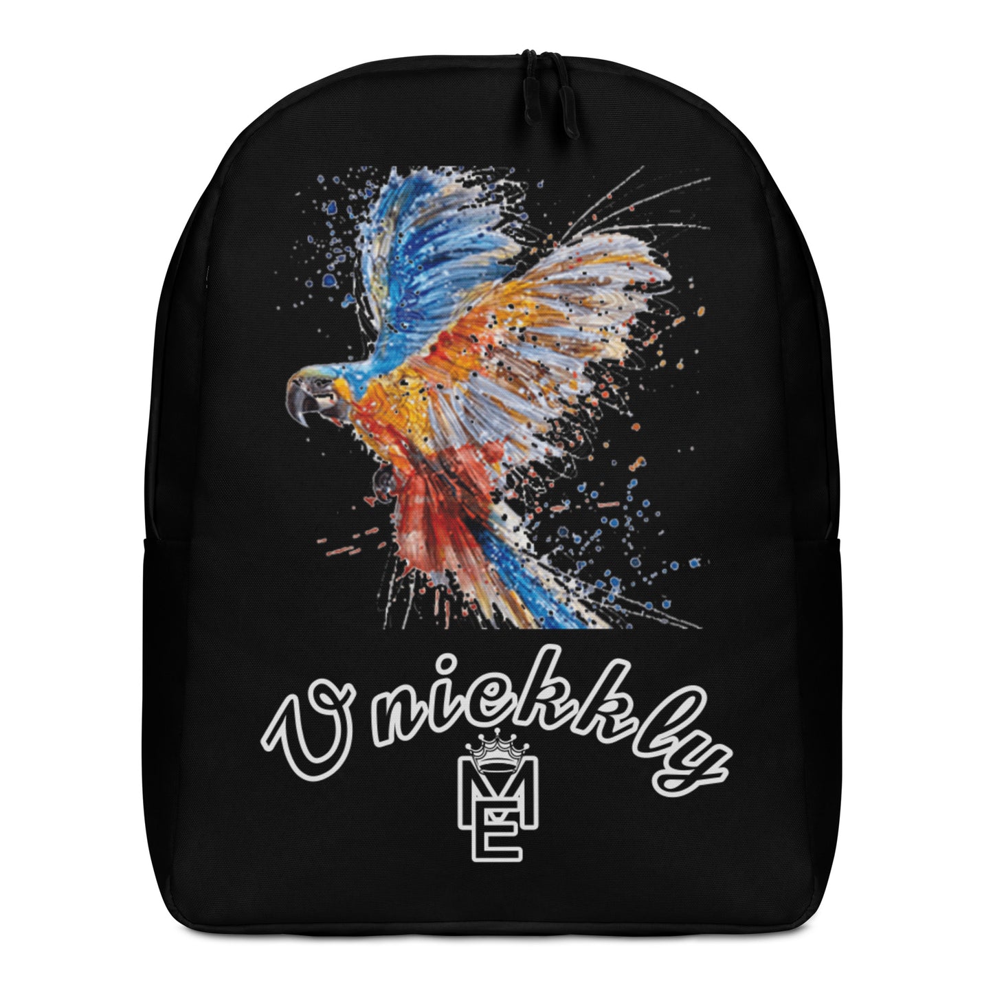 Uniekkly Me Freedom - Minimalist Backpack (Black)