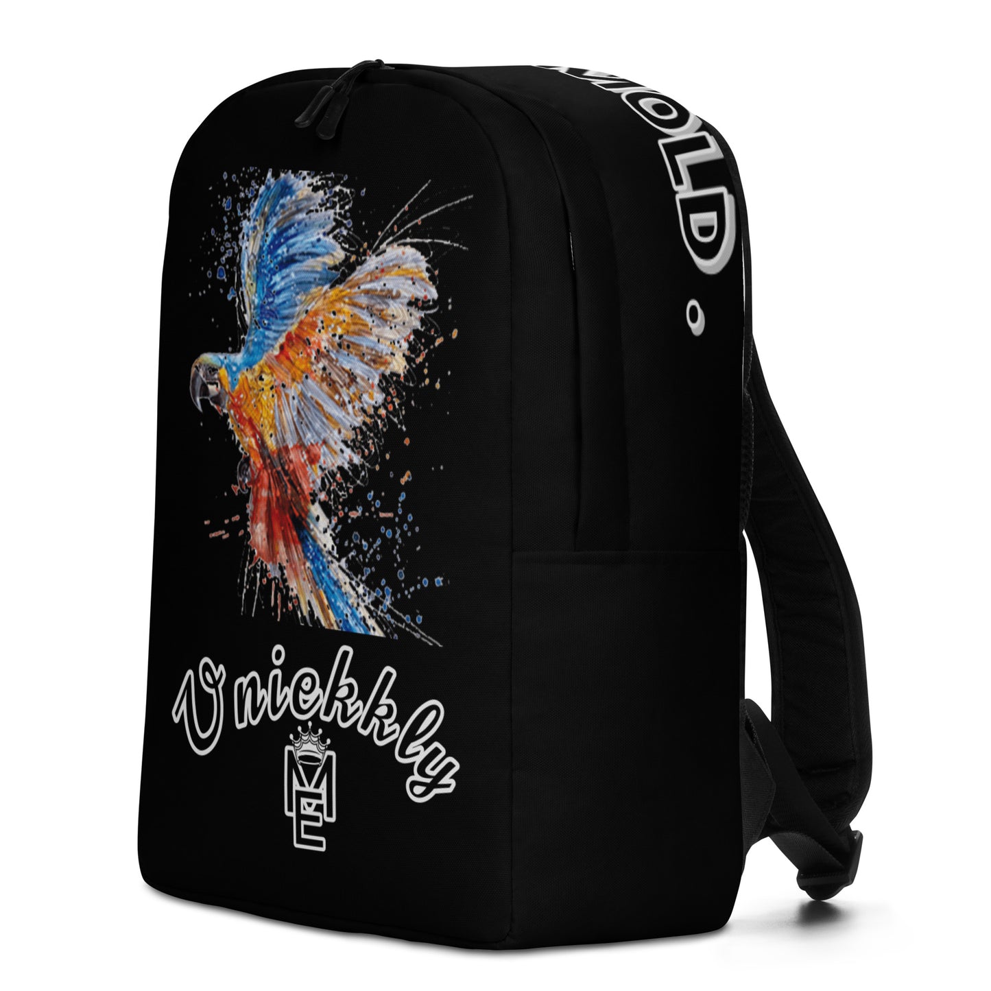 Uniekkly Me Freedom - Minimalist Backpack (Black)