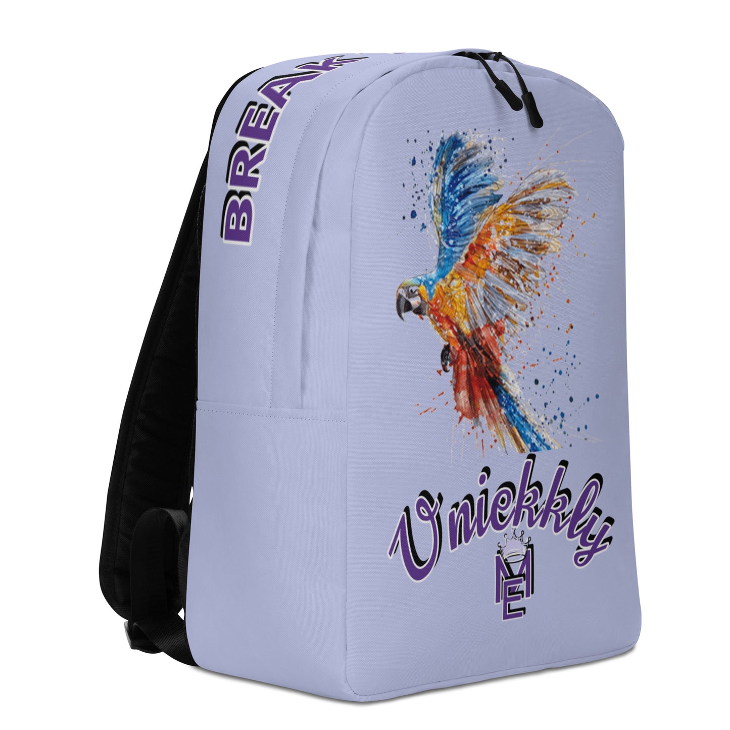 Uniekkly Me Freedom Minimalist Backpack Lilac