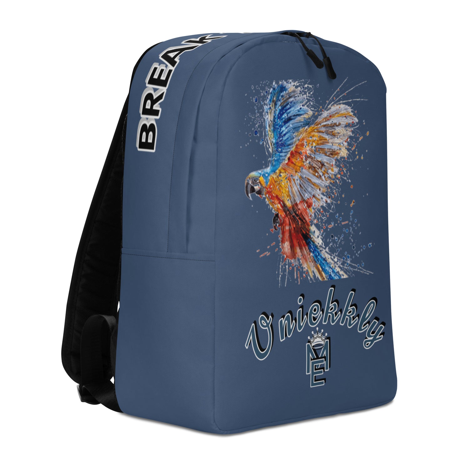 Uniekkly Me Freedom Minimalist Backpack Light Blue