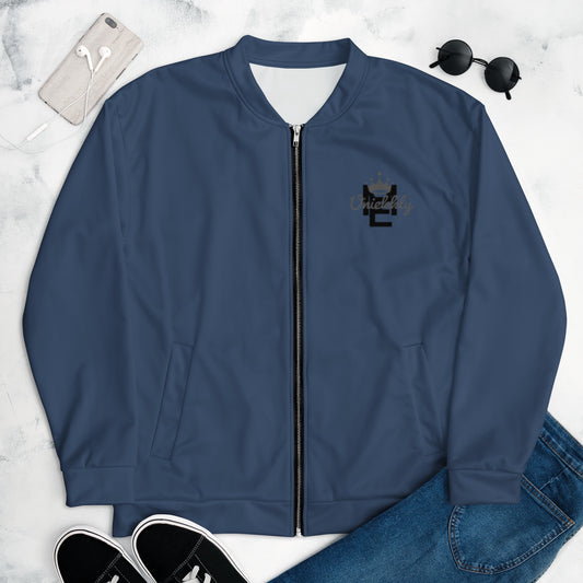Uniekkly Me Freedom Unisex Bomber Jacket - Blue