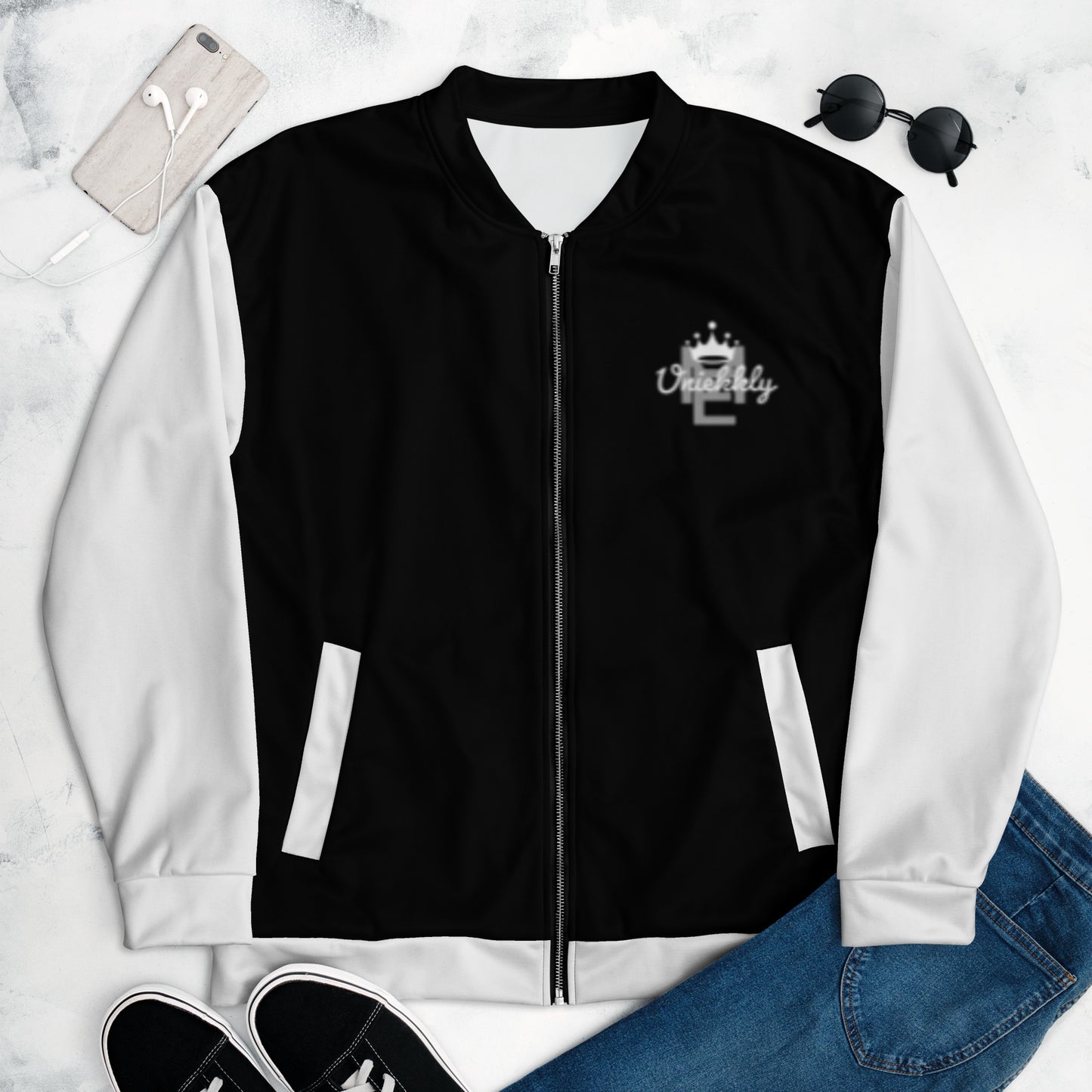 Uniekkly Me Freedom Unisex Bomber Jacket