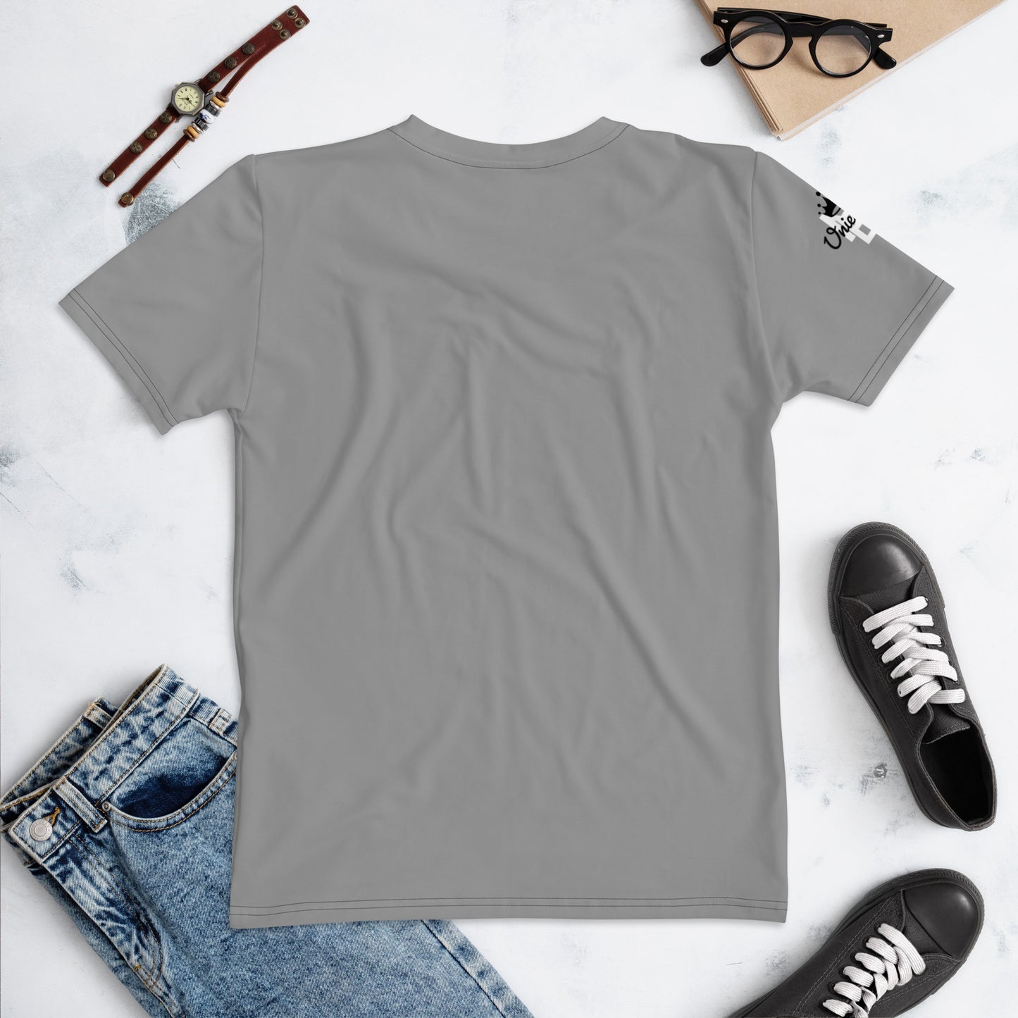 Uniekkly Me Freedom Women's T-shirt - Gray