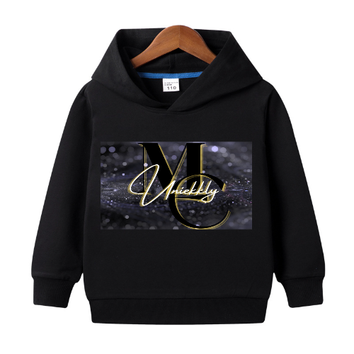 Uniekkly Me Bling It Kids Pullover Hoodie