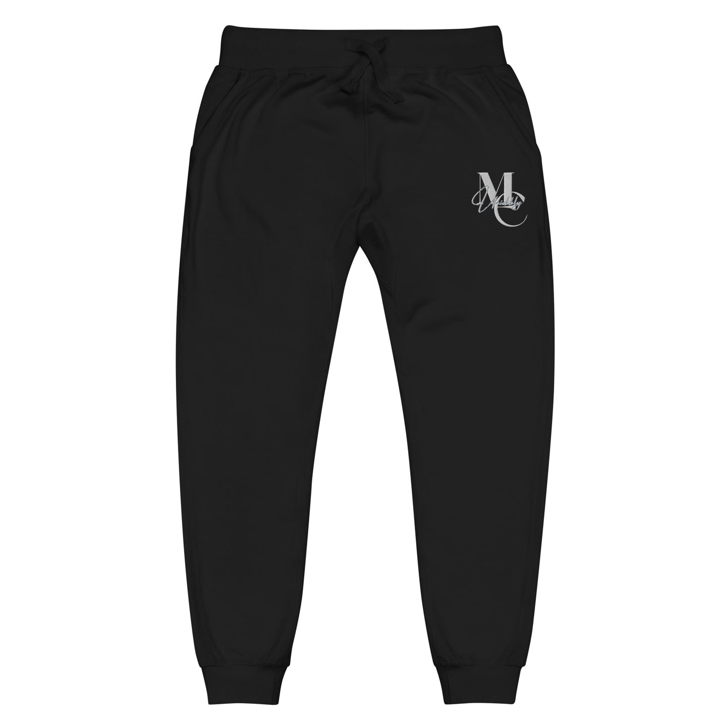 Uniekkly Me Elite Unisex fleece sweatpants (Wht/Gry)