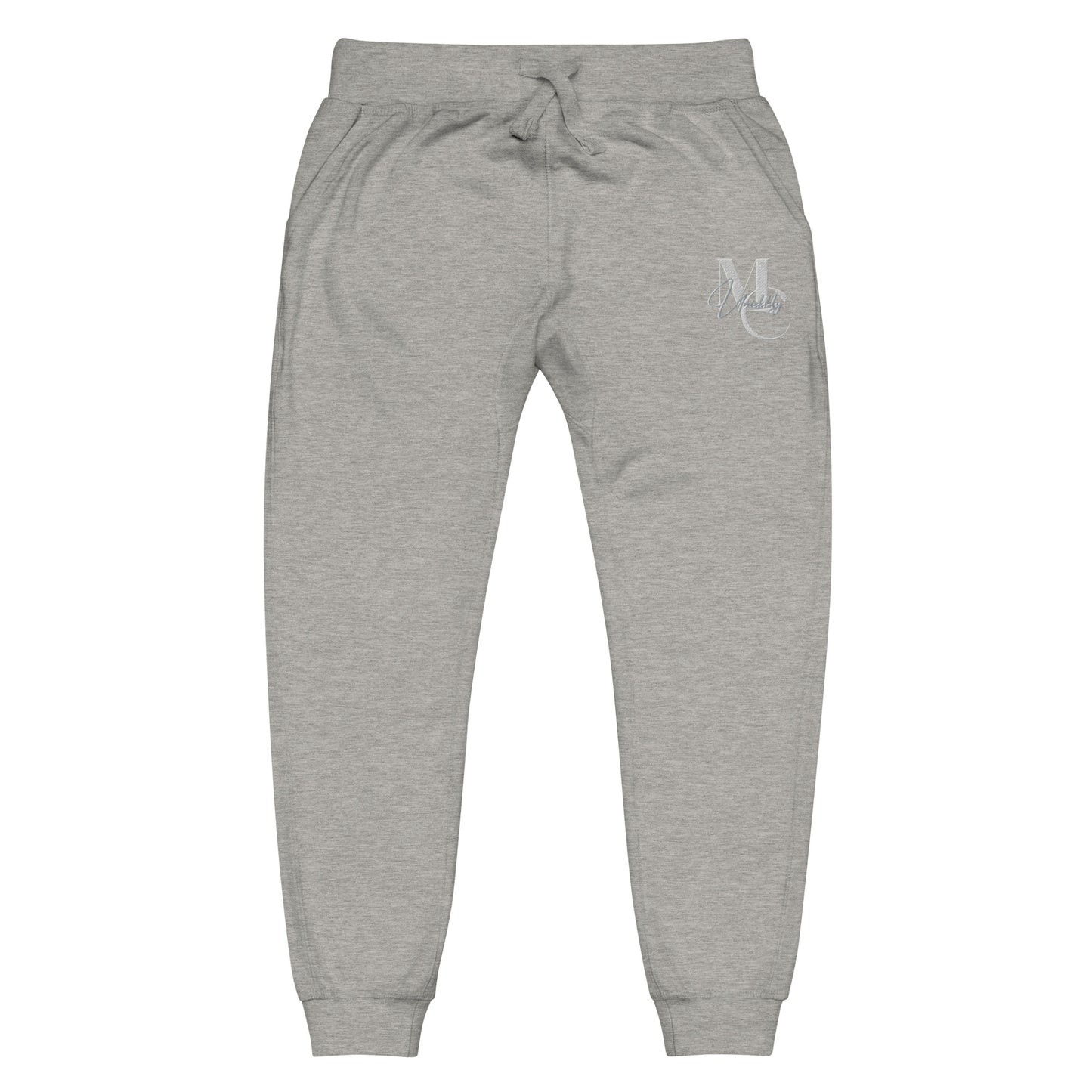 Uniekkly Me Elite Unisex fleece sweatpants (Wht/Gry)