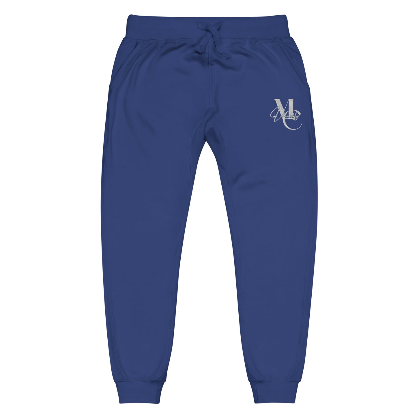 Uniekkly Me Elite Unisex fleece sweatpants (Wht/Gry)